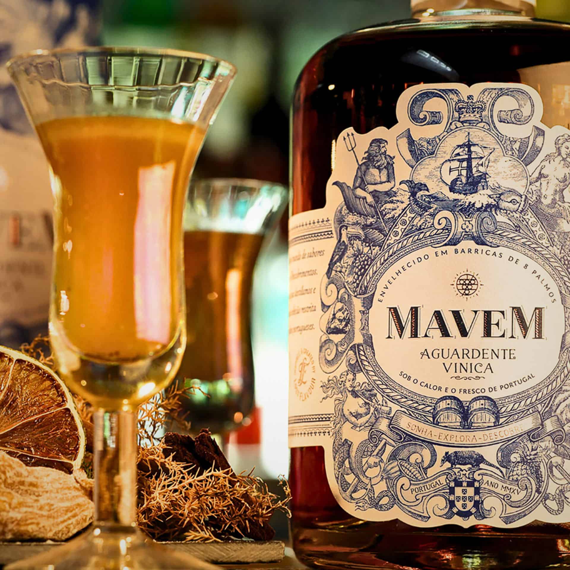 Aguardente Vínica Mavém 50Cl