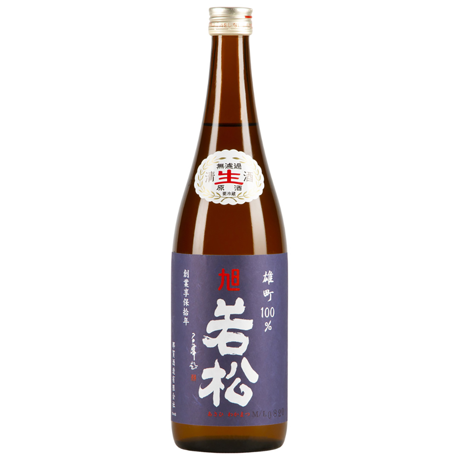 Sake Asahi Wakamatsu Omachi 19% 72Cl