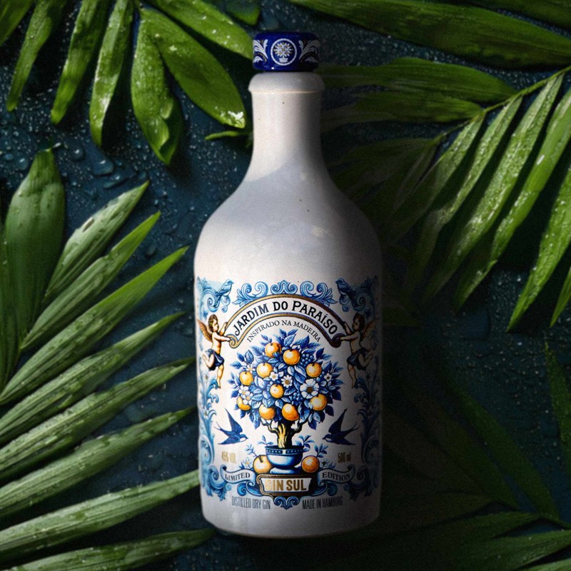 Gin Sul Jardim Do Paraíso 50Cl 45% - Edição Limitada