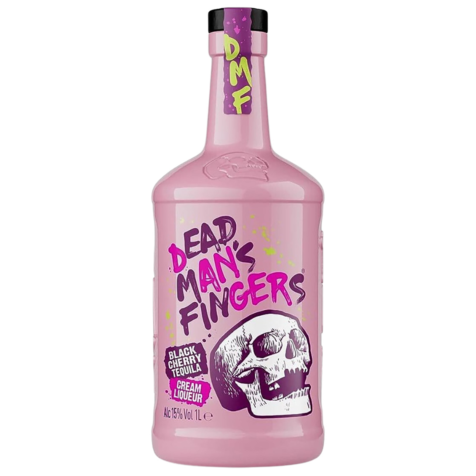 Tequila Liqueur Dead Mans Fingers Black Cherry 70Cl 15%