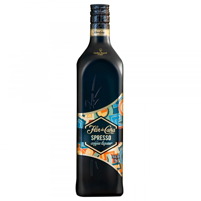 Rum Liqueur Flor De Cana Spresso 70Cl 25%