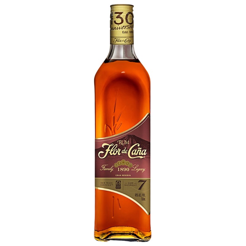 Rum Flor De Cana 7 Anos 70Cl 40%