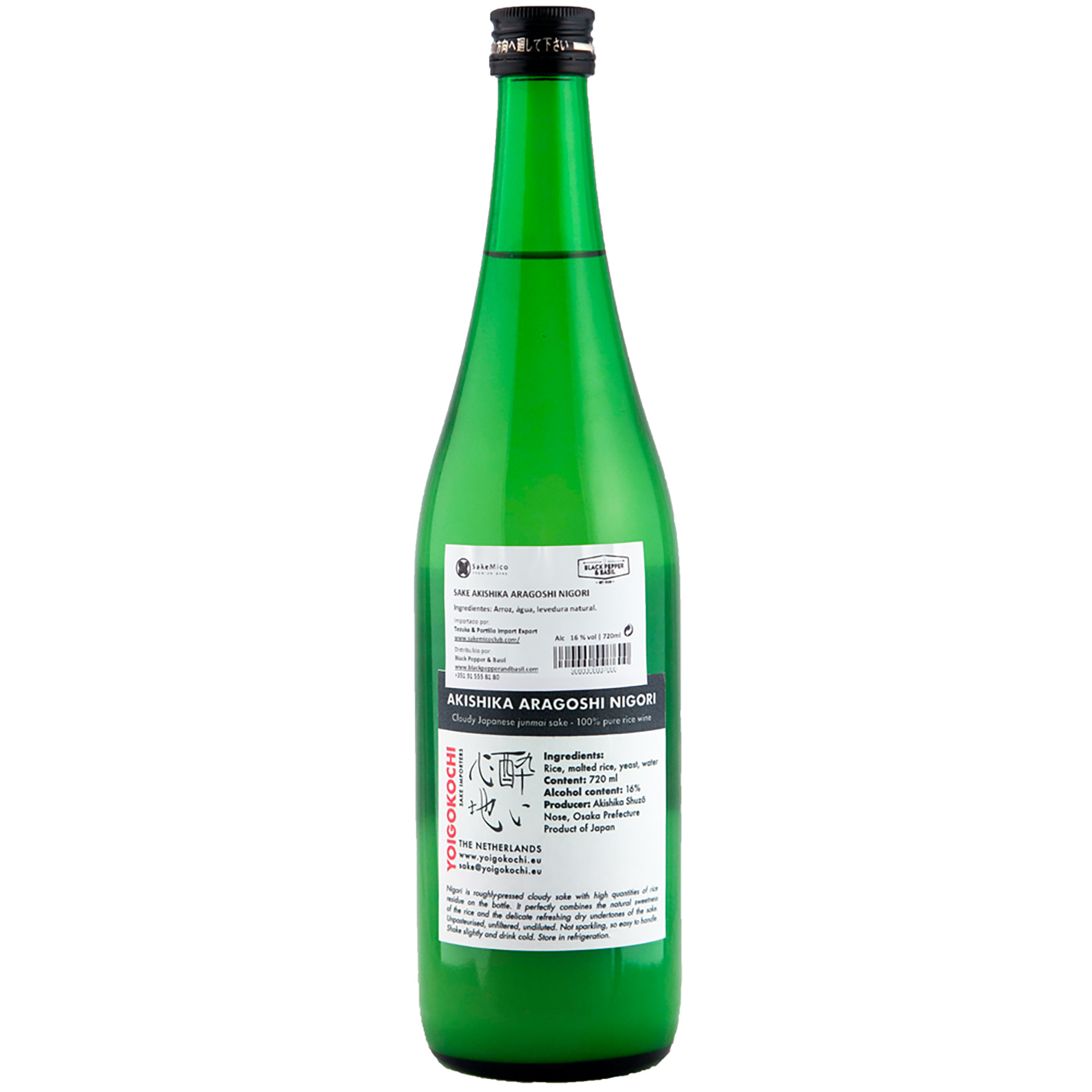 Sake Akishika Aragoshi Nigori 72Cl 16%