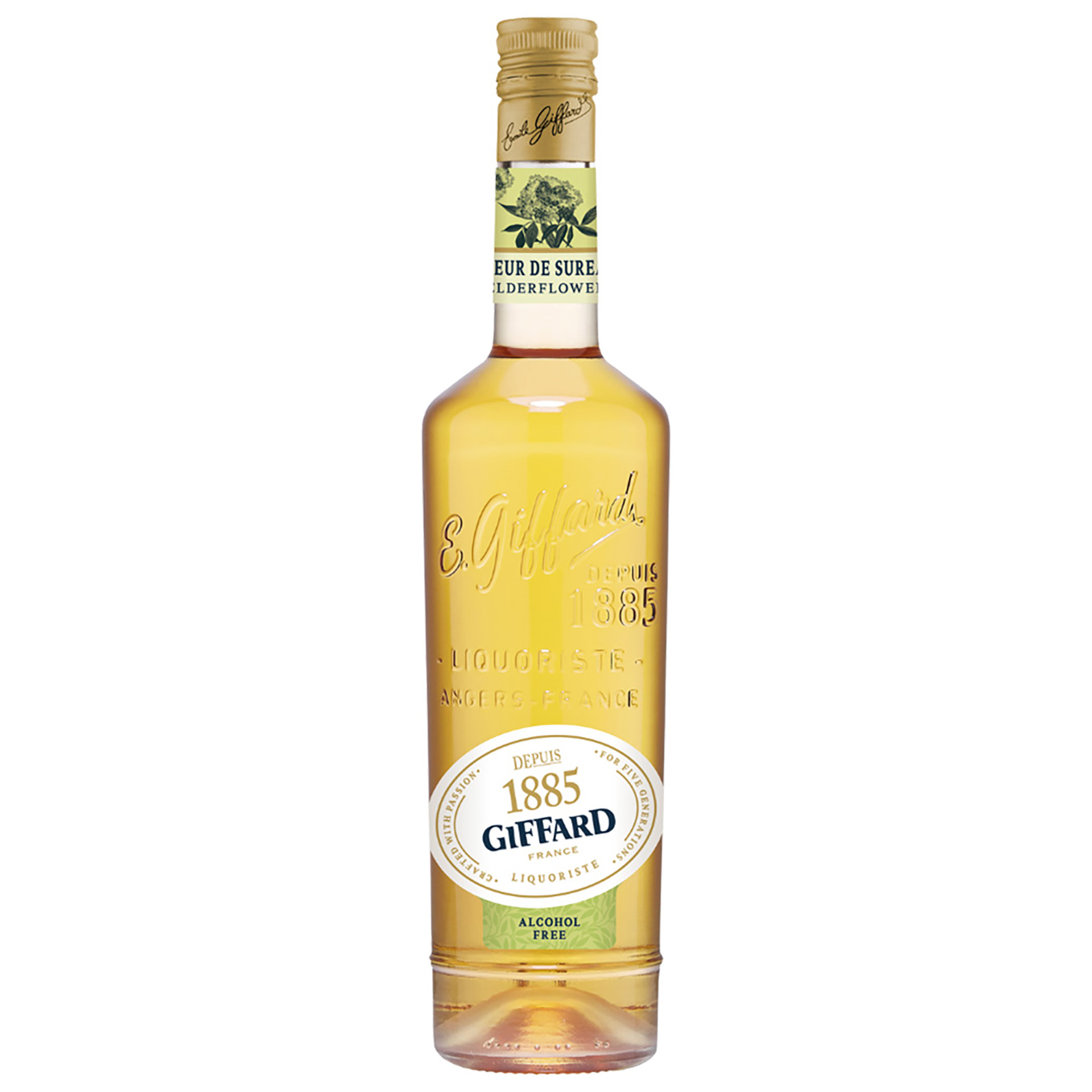 Liqueur Giffard Elderflower Alcohol Free 70Cl