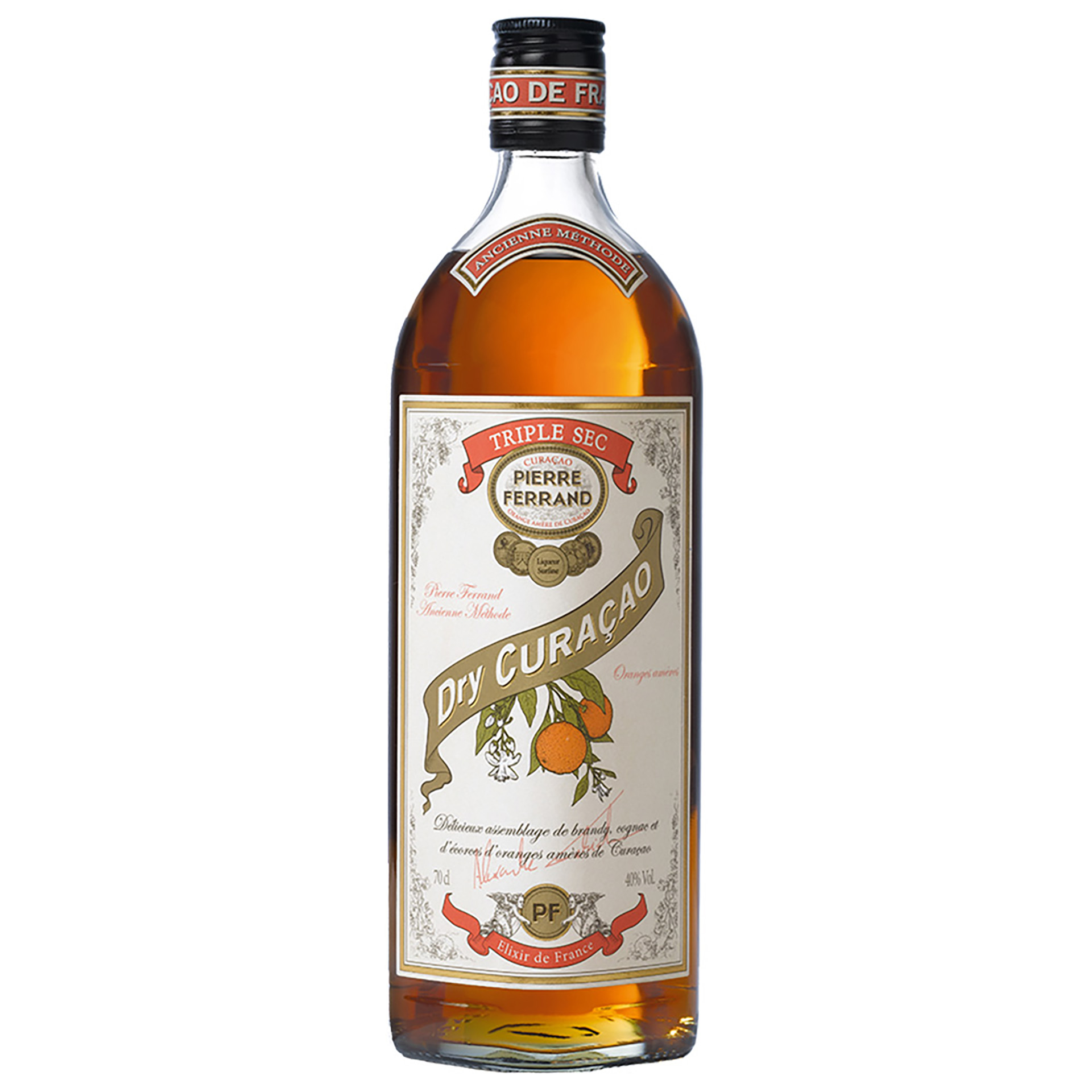 Licor Pierre Ferrand Dry Curaçao 70Cl