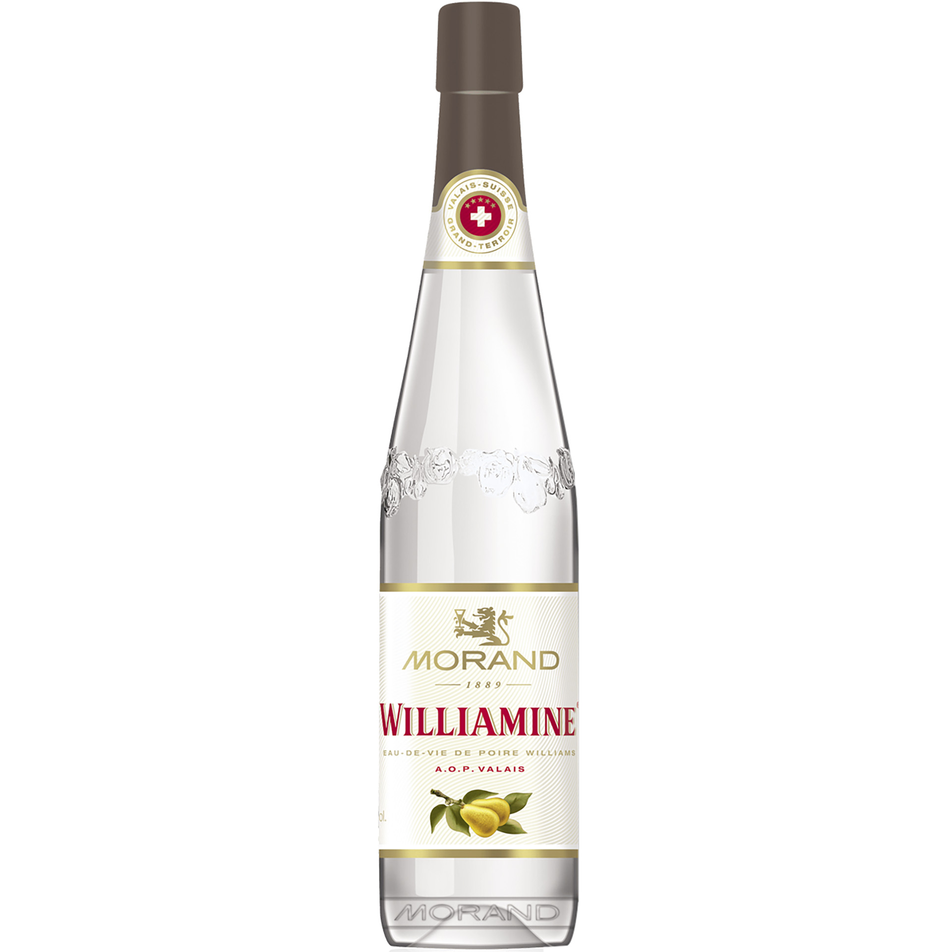 Aguardente De Pear Williamine Morand 70Cl