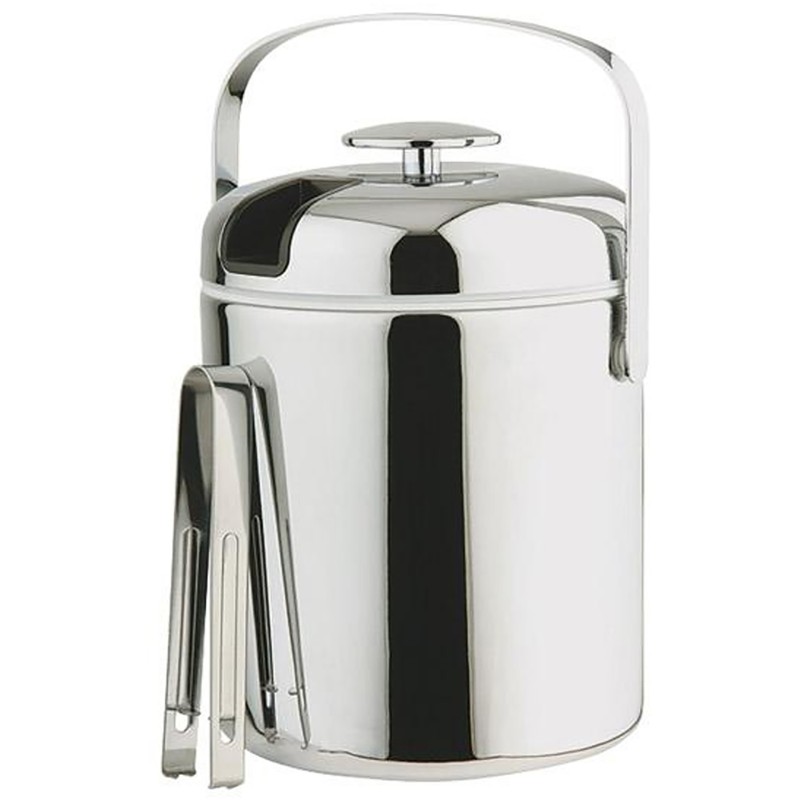 Ice Bucket Set With Tong 1,3Lt
