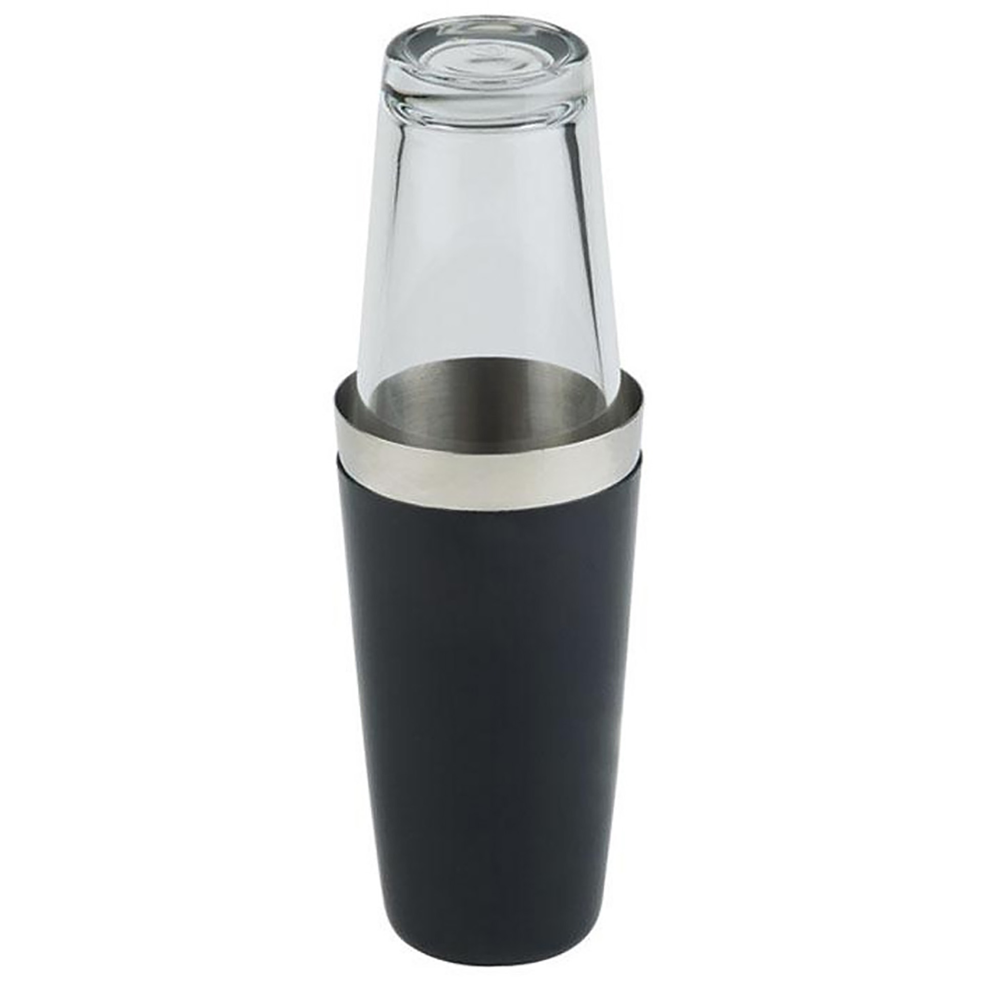 Boston Shaker Rubber Tin 70Cl + Boston Glass 40Cl