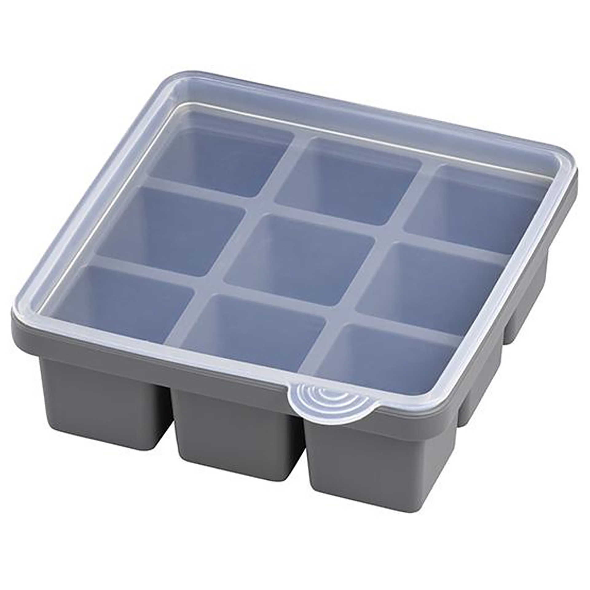 Molde De Gelo Com Tampa 2 Pcs