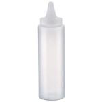 Plastic Squeeze Dispenser Transparent 350Ml