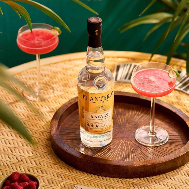 Rum Planteray 3 Stars White 70Cl 41,2%