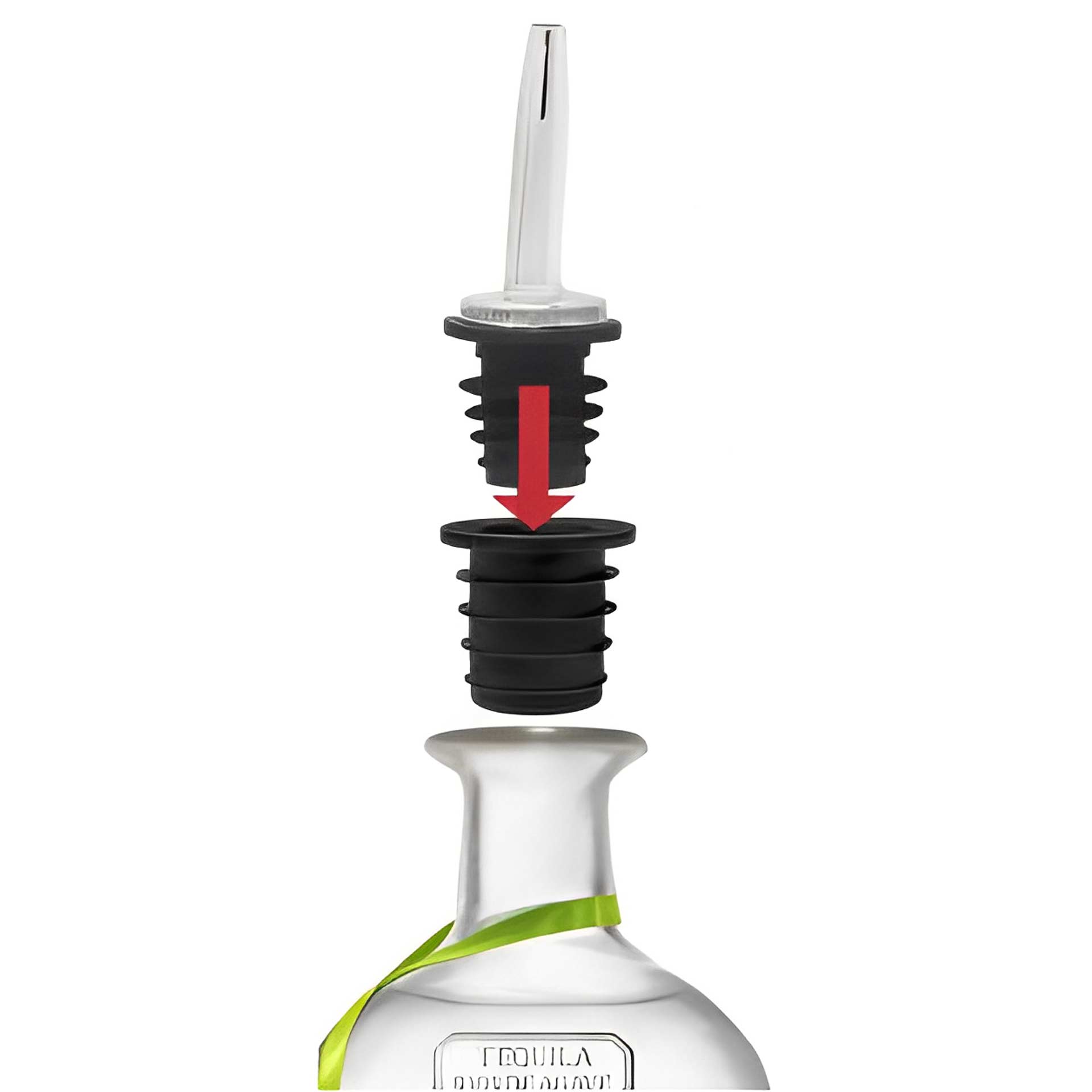 Wide-Mouth Bottle Pourer Adapter