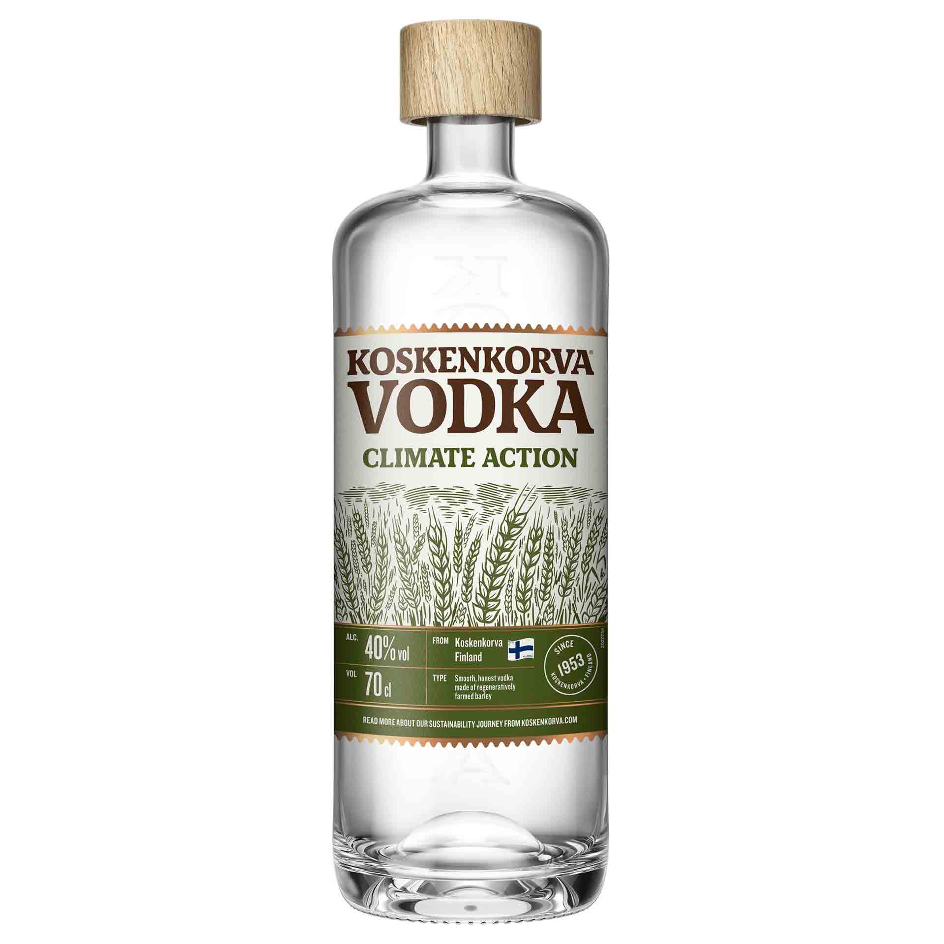 Vodka Koskenkorva Climate Action 70Cl 37,5%