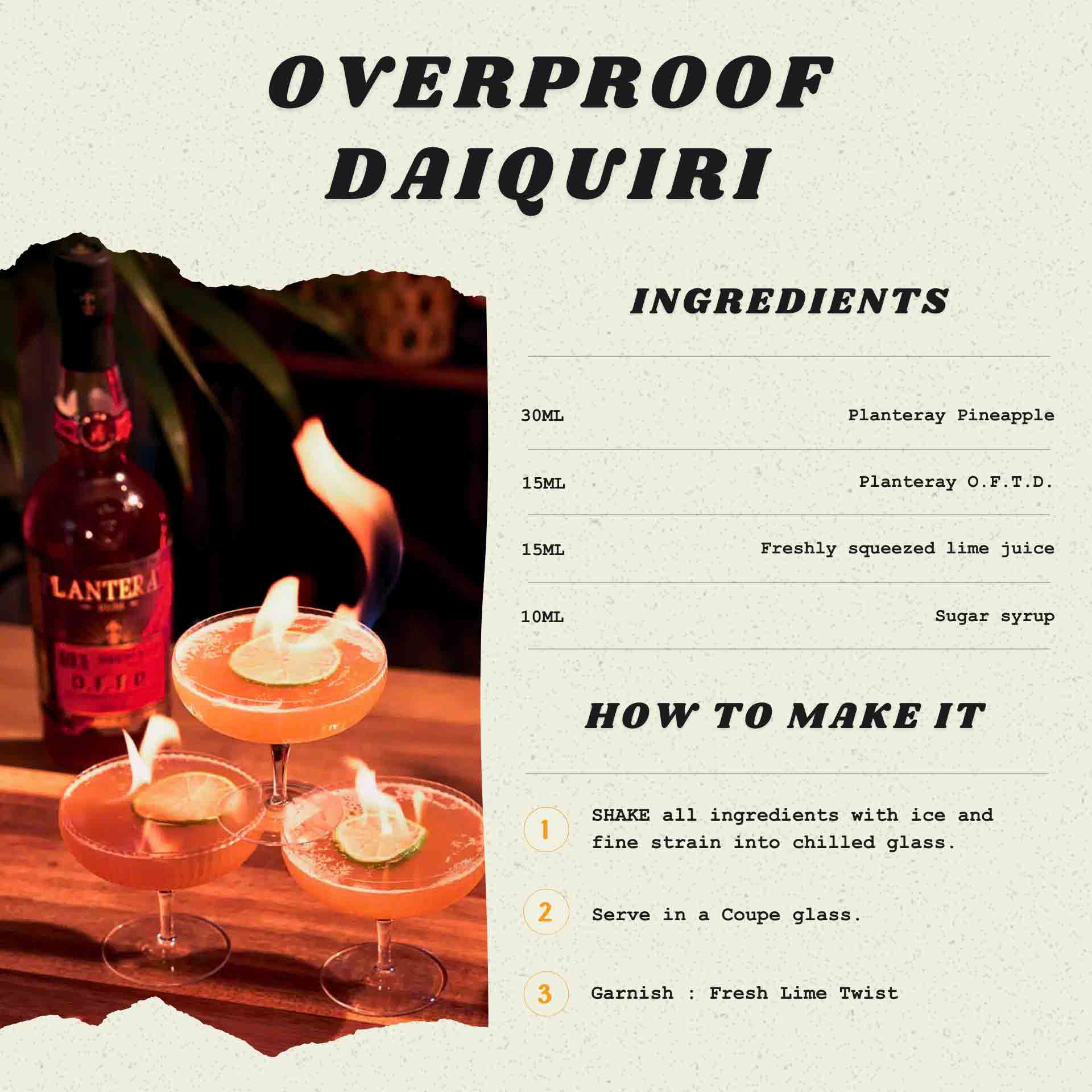 Rum Planteray Overproof O.F.T.D. 70Cl 69%