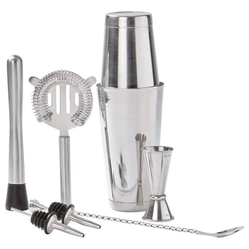 Kit Bar 7Pcs Barware Essentials