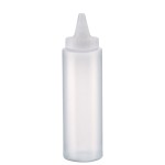 Plastic Squeeze Dispenser Transparent 240Ml