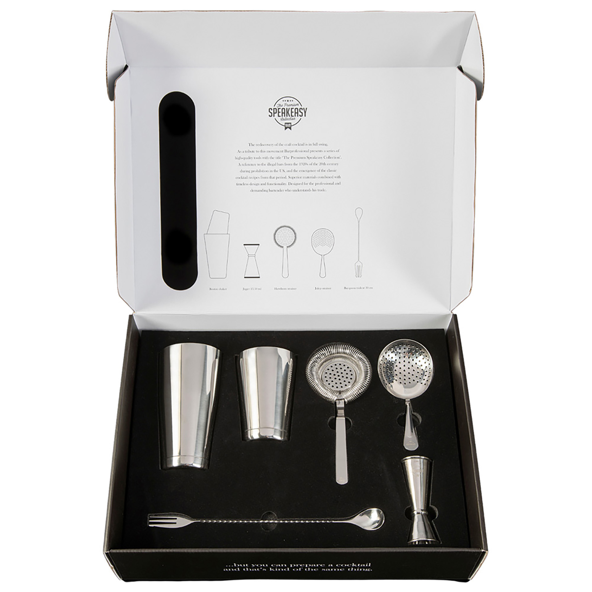 Kit Bar Speakeasy 5Pcs