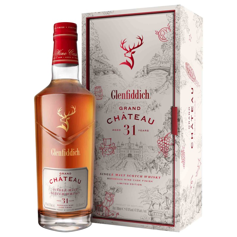 Whisky Glenfiddich 31A Grand Chateau 70Cl 47,6% Whisky Glenfiddich 31A Grand Chateau 70Cl 47,6%