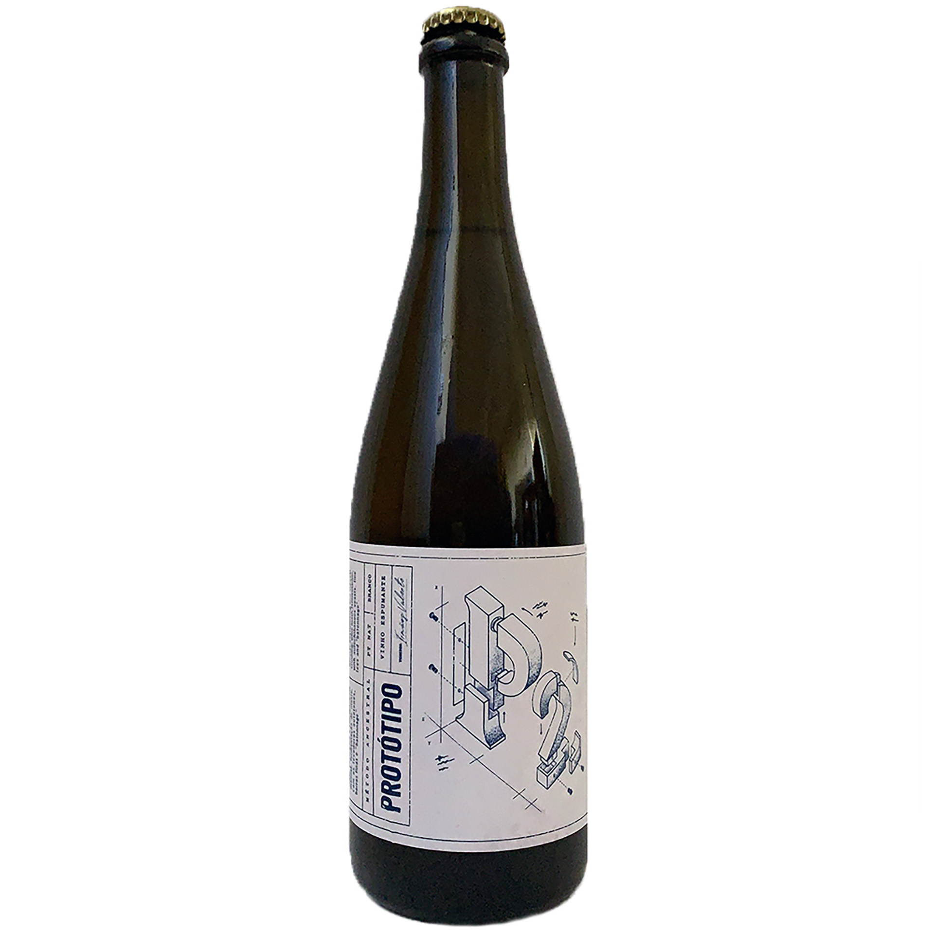 Vinho Espumante Protótipo Ancestral P2 75Cl 13,5%