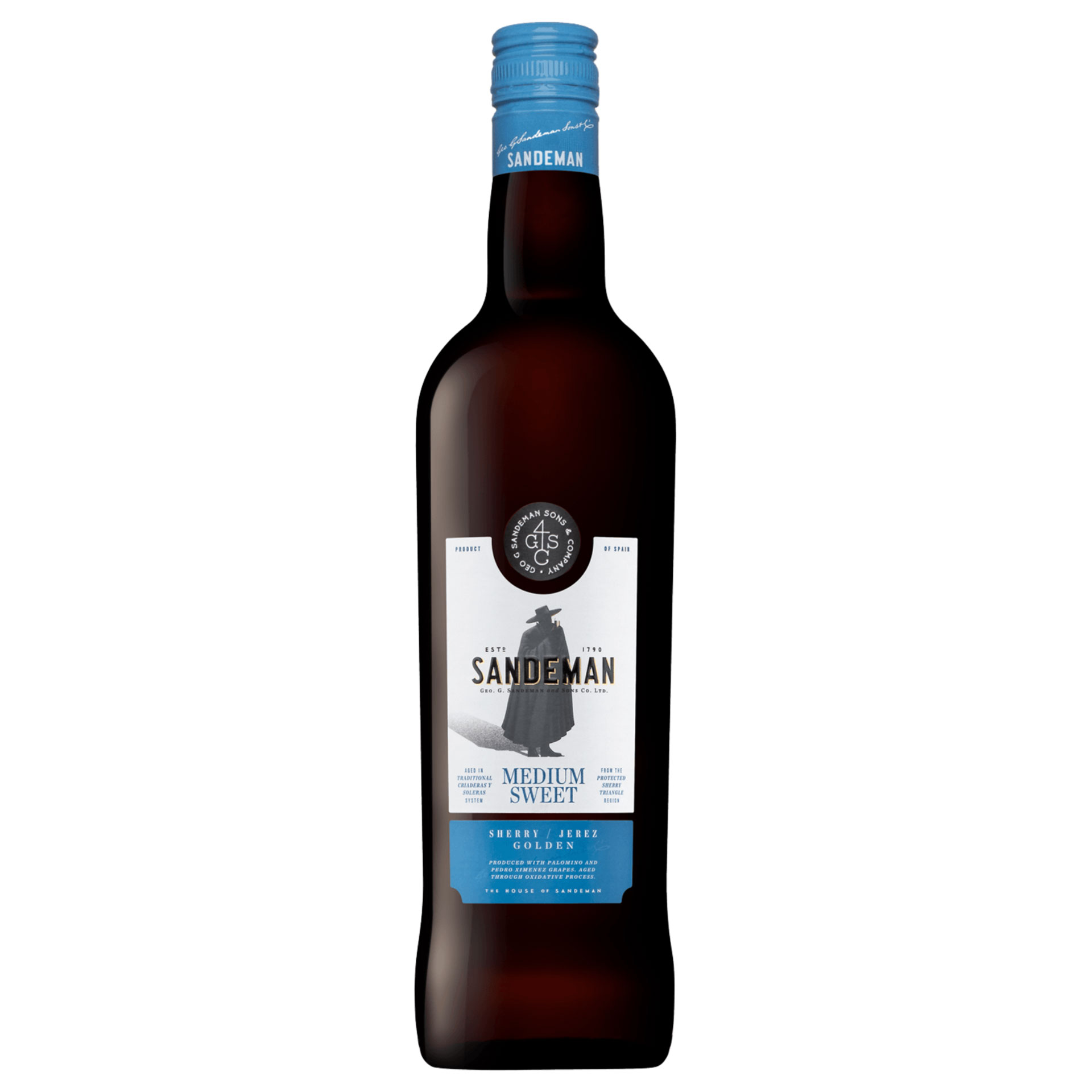 Vinho Xerez Sandeman Sherry Medium Sweet 75Cl 15%