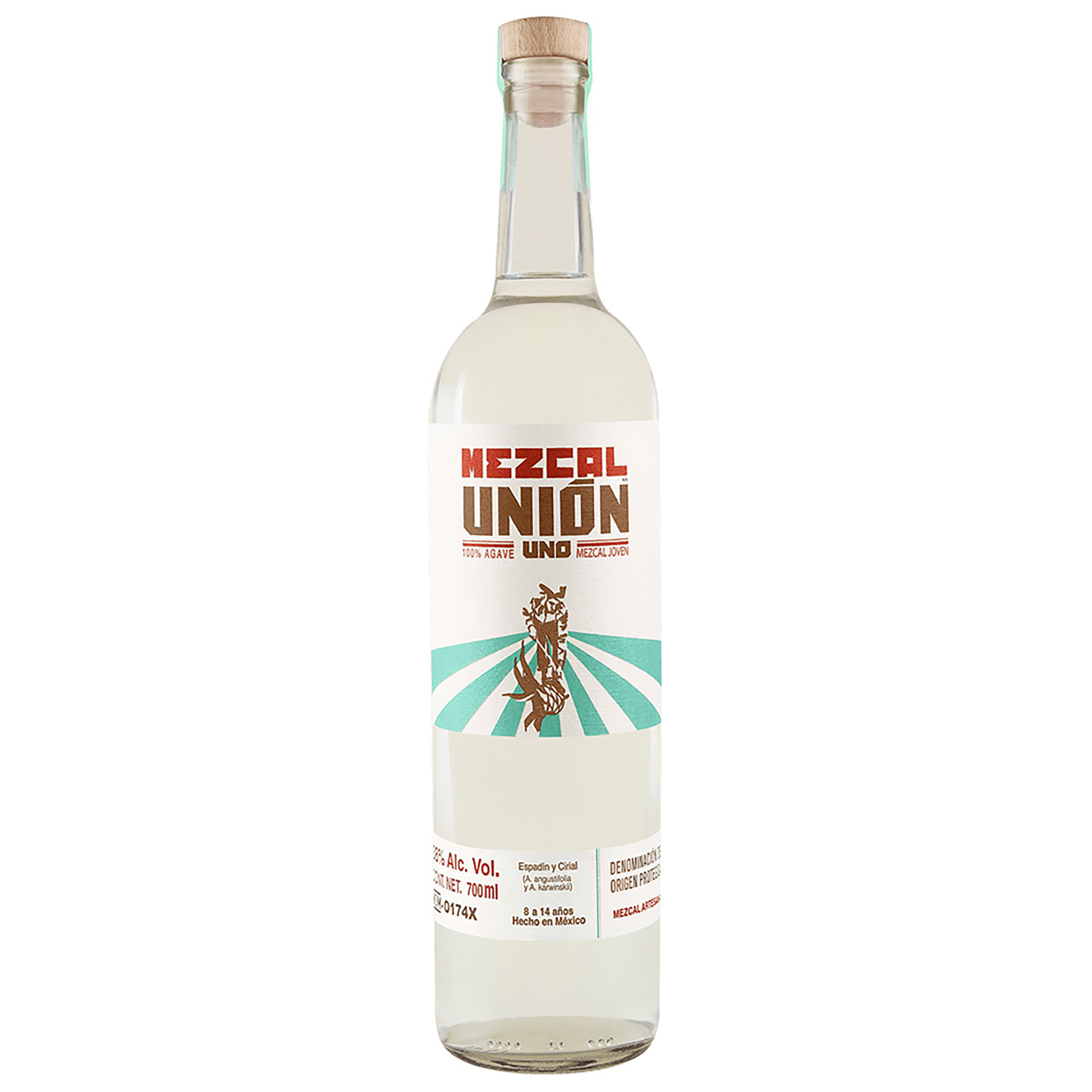 Mezcal Unión Uno 70Cl 40%