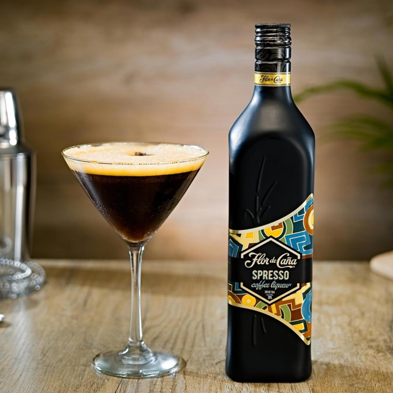 Licor Rum Flor De Caa Spresso 70Cl 25%