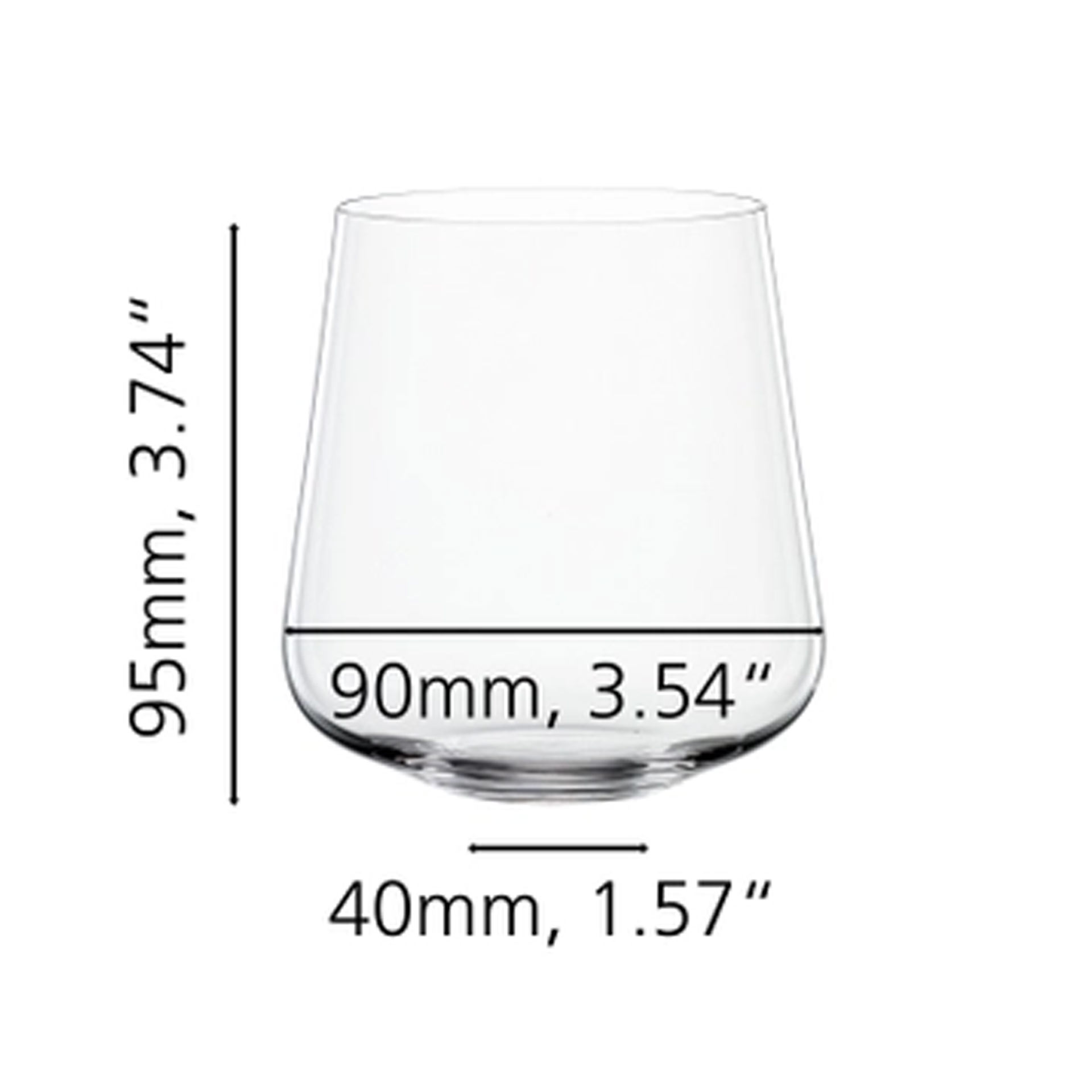 Conjunto 4 Copos Noblesse 43Cl Definition