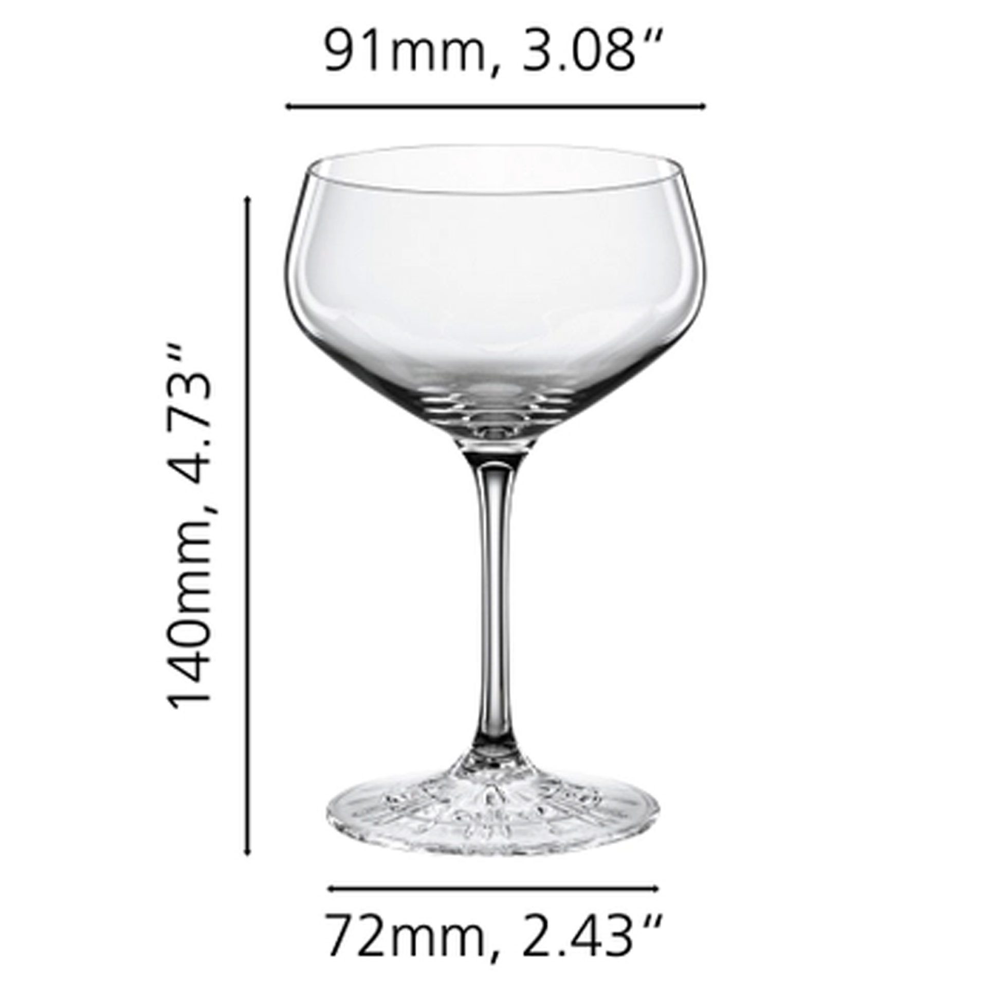 Conjunto 4 Taças Coupette 23,5Cl Perfect Serve