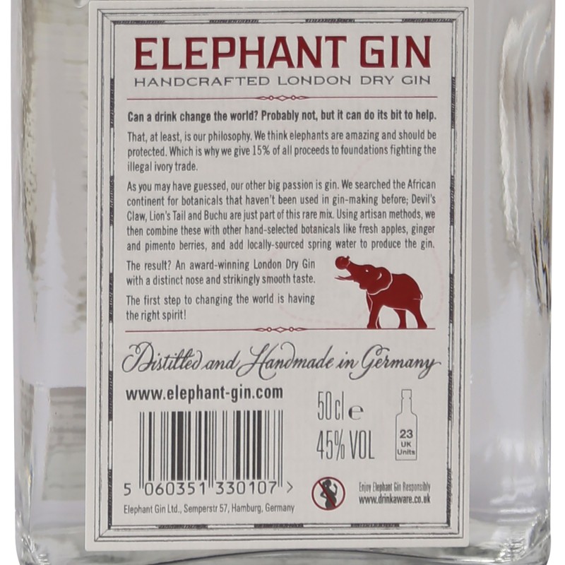 Gin Elephant 50Cl