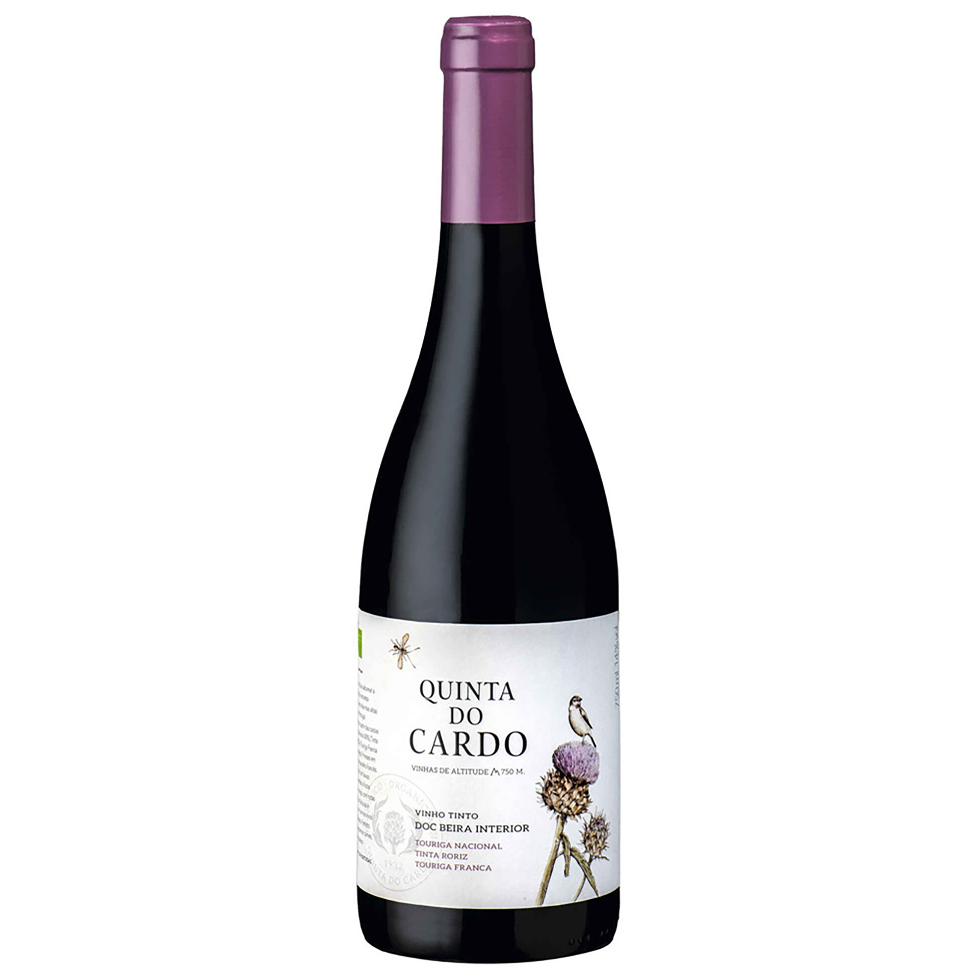 Red Wine Quinta Do Cardo Doc Beira Interior Bio 2017 75Cl