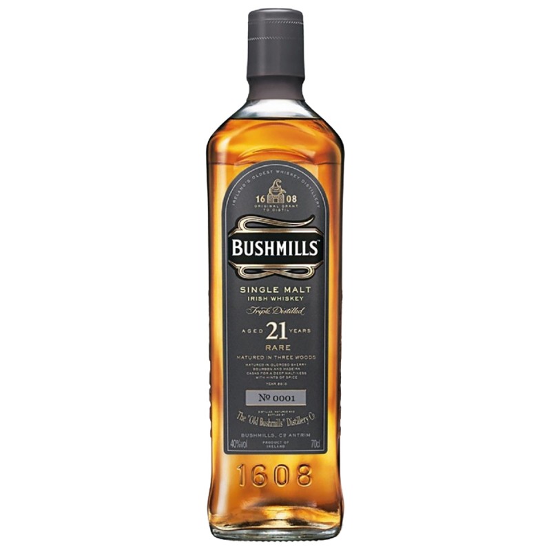 Whisky Single Malt Bushmill´S 21 Anos Irlanda 70Cl