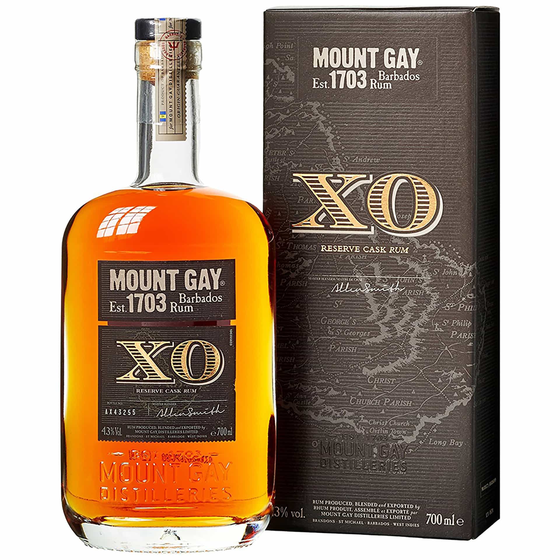 Rum Mount Gay X.O. 70Cl