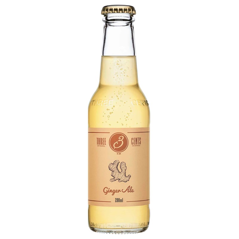 Three Cents Ginger Ale 200Ml