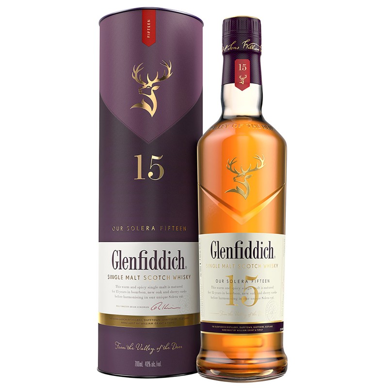 Whisky Glenfiddich 15 Years 70Cl 40%