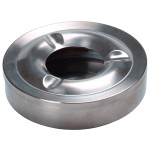 Cinzeiro Tapa-Vento Inox Ø11Cm