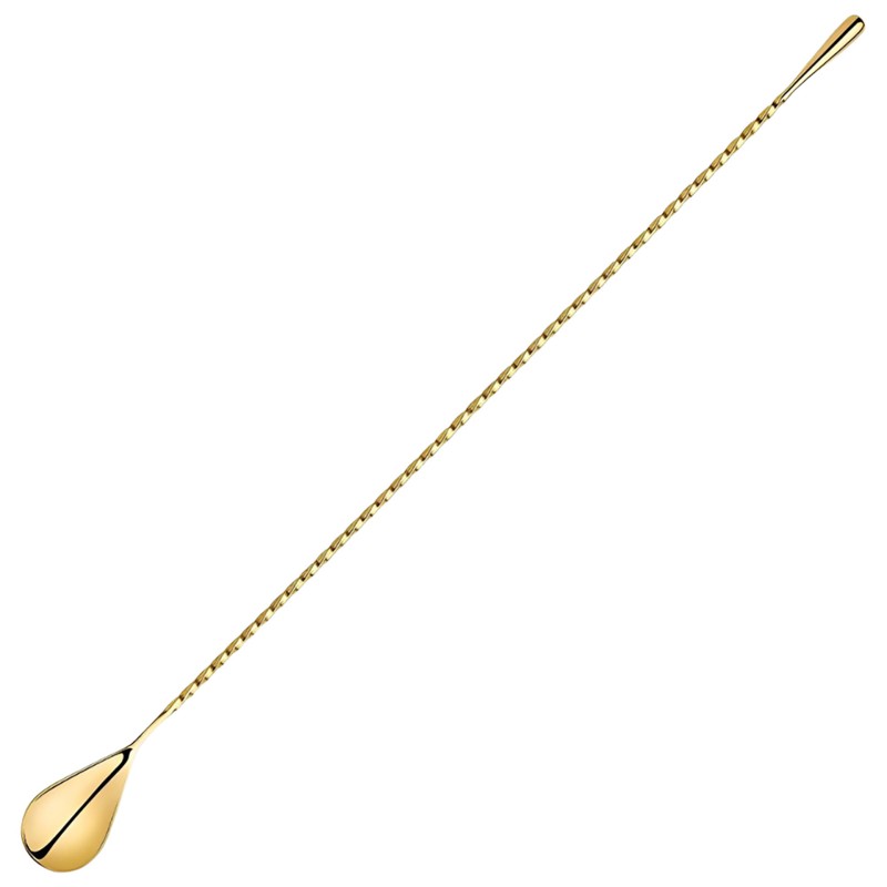 Bar Spoon Droplet 40Cm Gold 47 Ronin