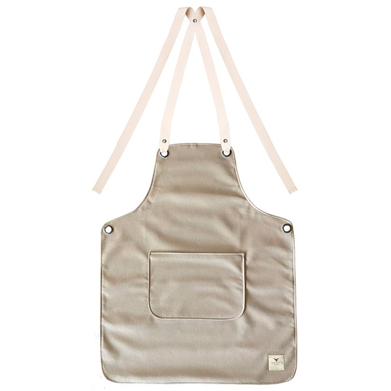 Avental Yako 1056P Pele Vegan Taupe