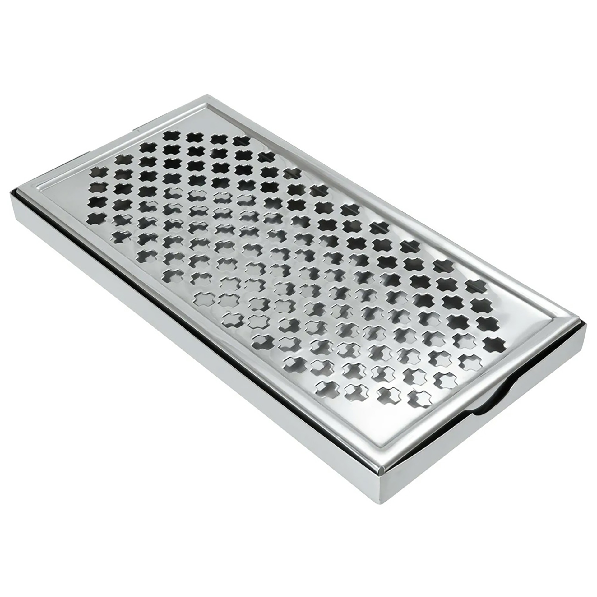 Drip Rectangular Tray 30X15Cm S/S