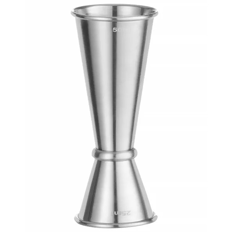 Jigger With Ring 25/50Ml S/S