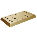 Tabuleiro Anti-Pingos Latão  42.5Cm X 21.5Cm