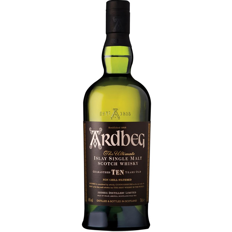 Whisky Single Malt Ardbeg 10 Y 70Cl