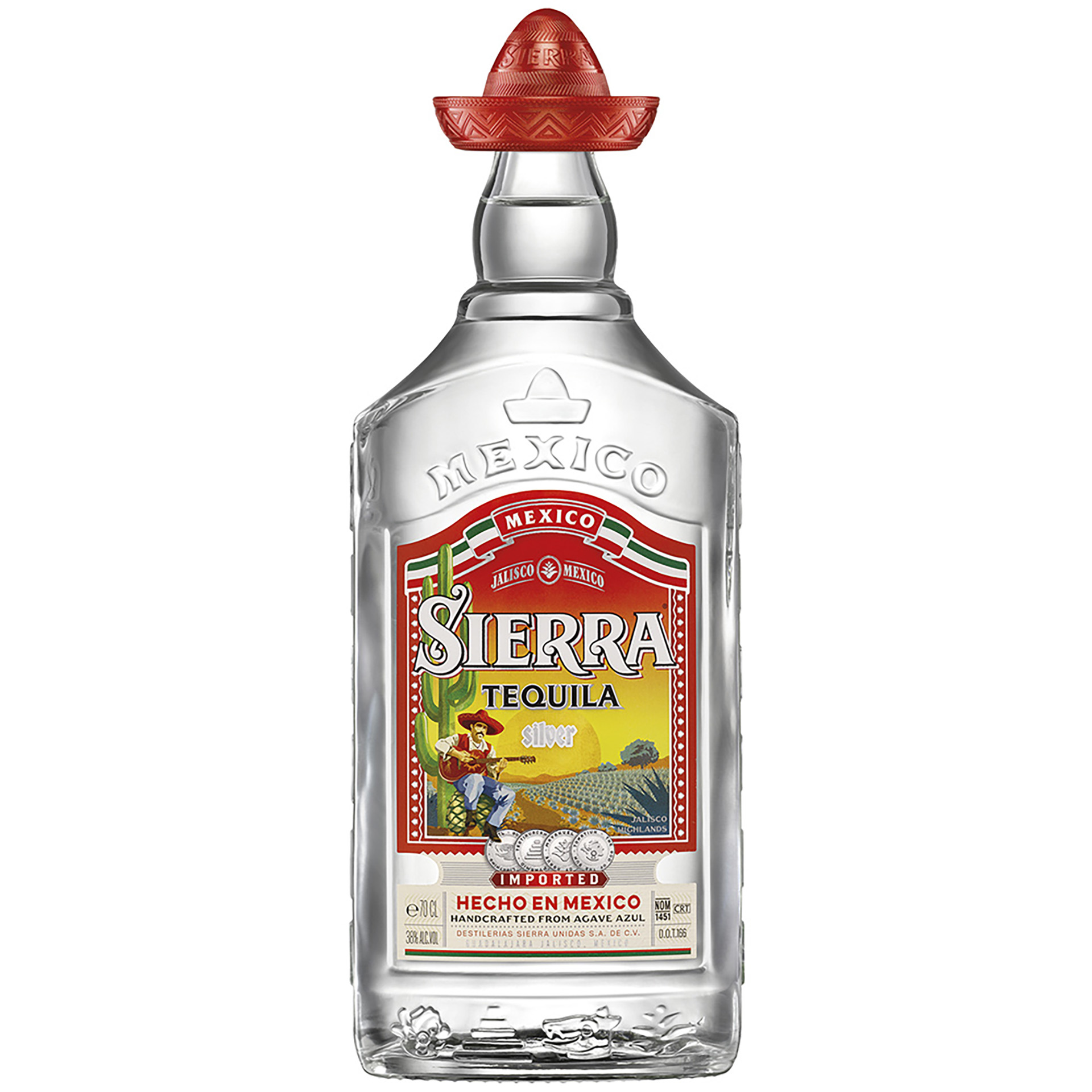 Tequila Sierra Branca 70Cl 38%