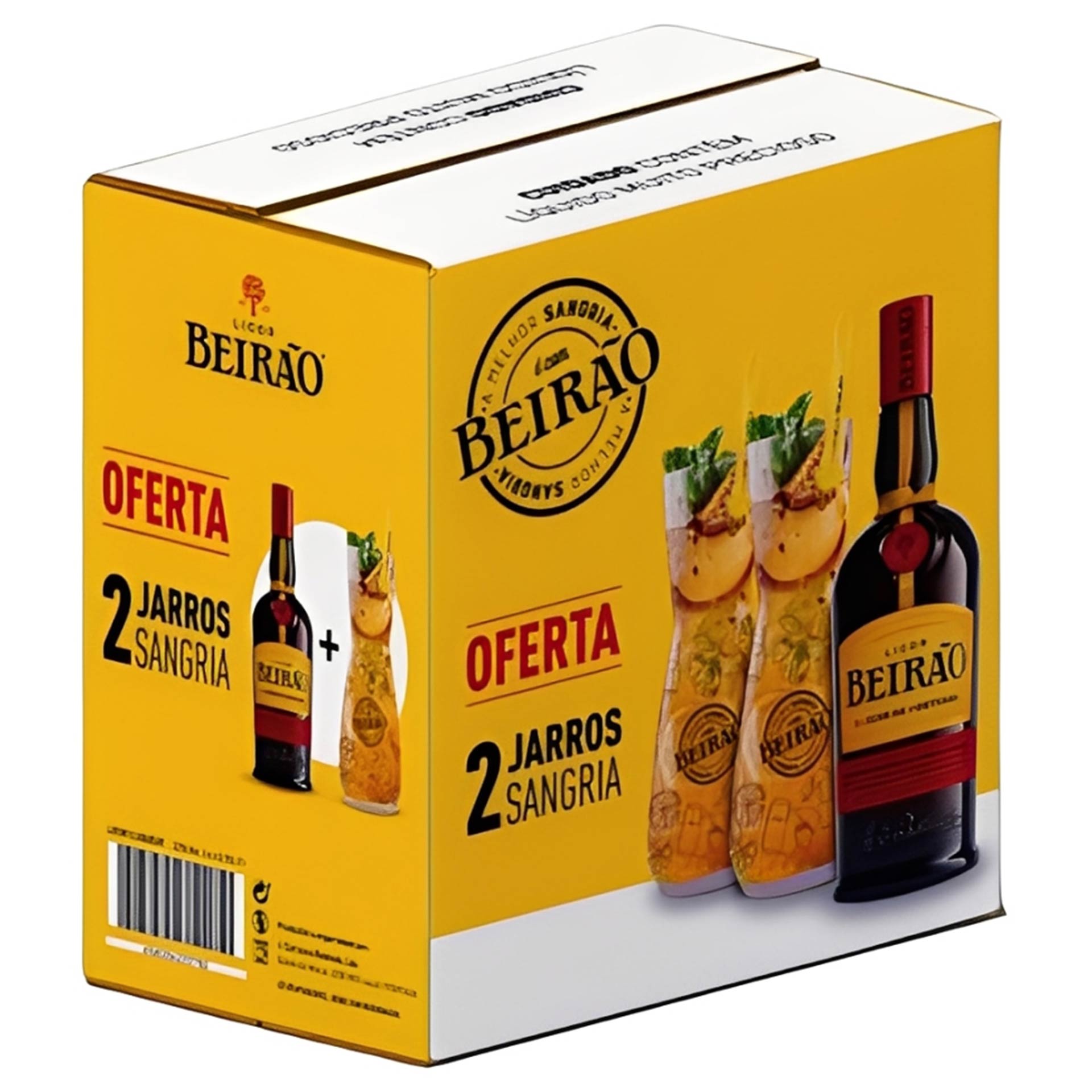 Pack Beirão Sangria A Patrão (6Grf) 70Cl + 2 Jarros