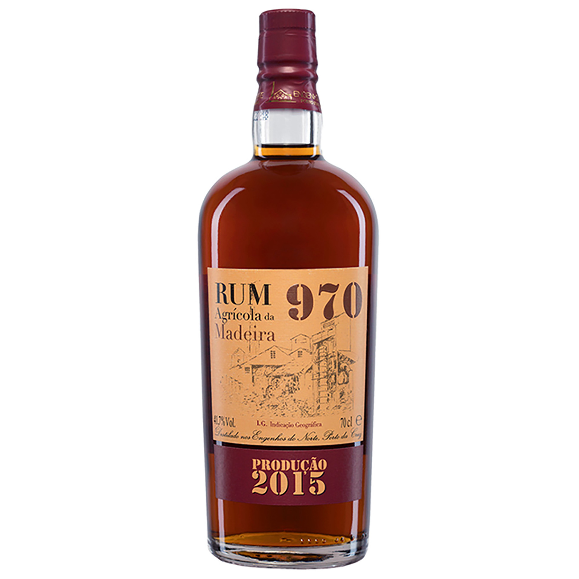 Rum From Madeira Island 970 2015 Production 70Cl 41,7%