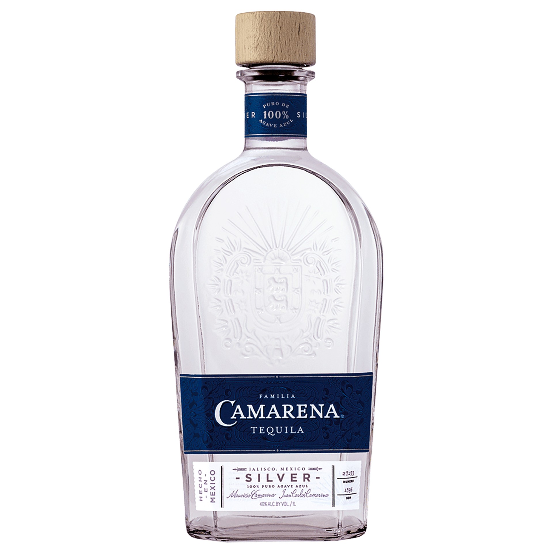 Tequila Camarena Silver 70Cl 38%