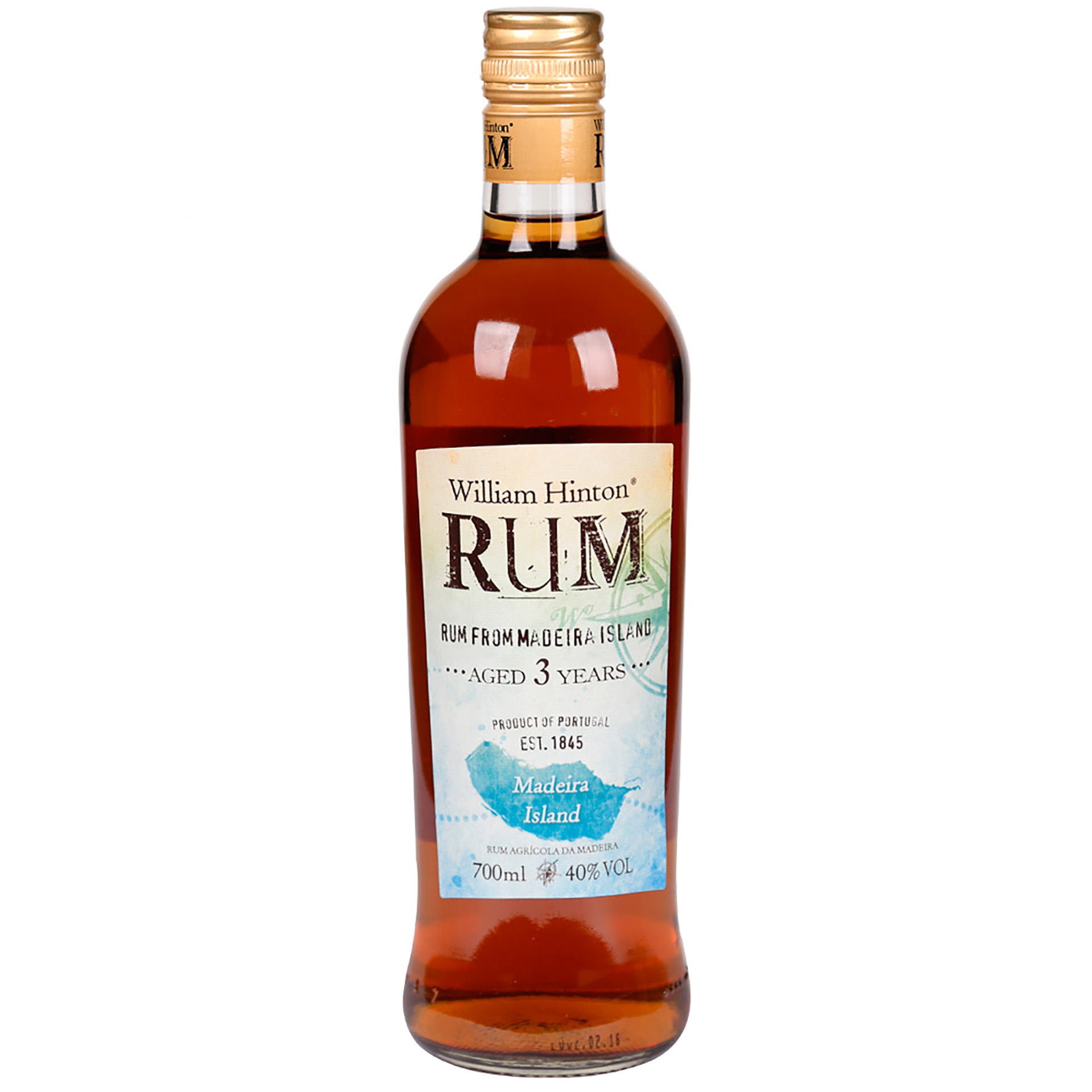 Rum William Hinton 3 Anos 70Cl