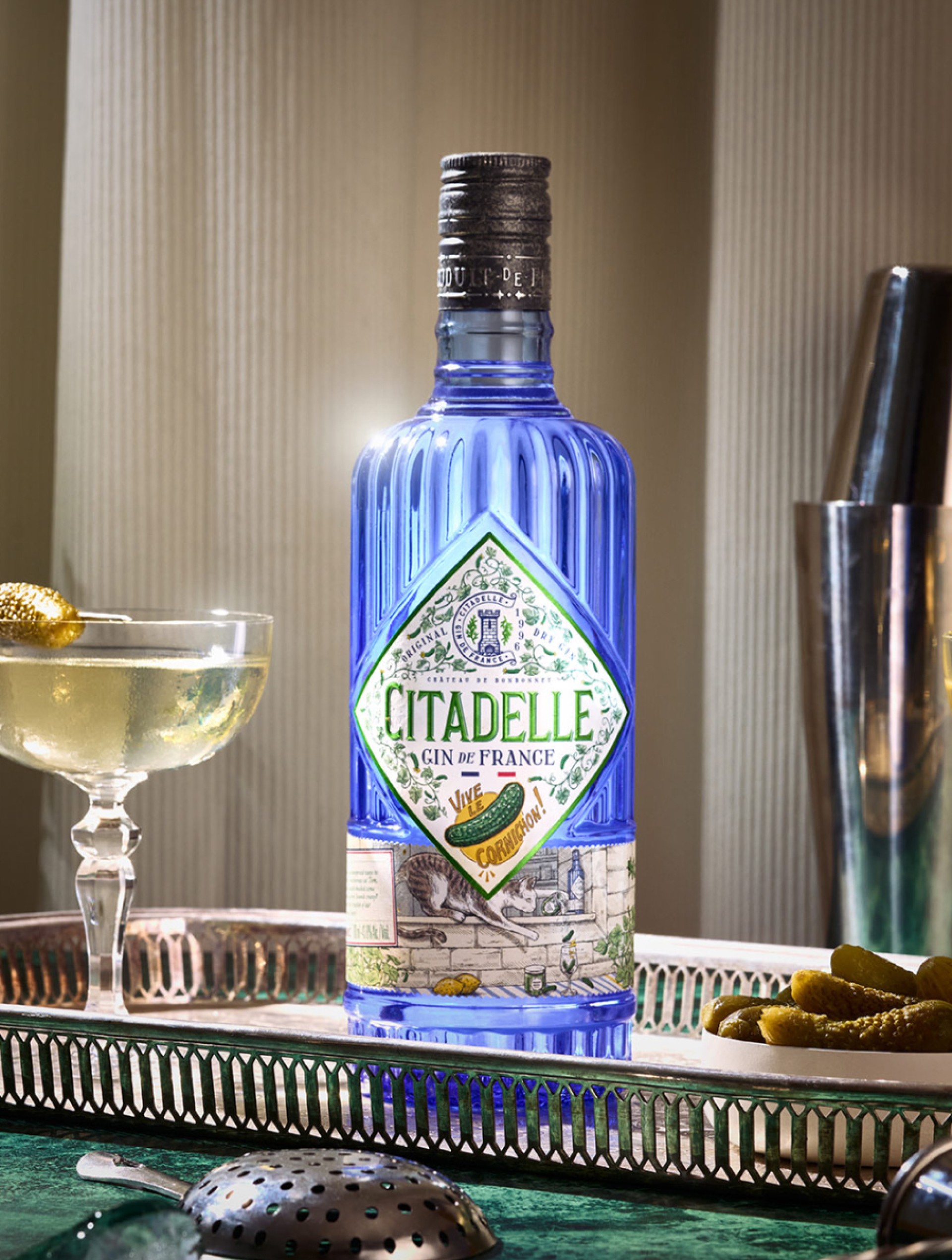 Gin Citadelle Vive Cornichon 70Cl 43,8%
