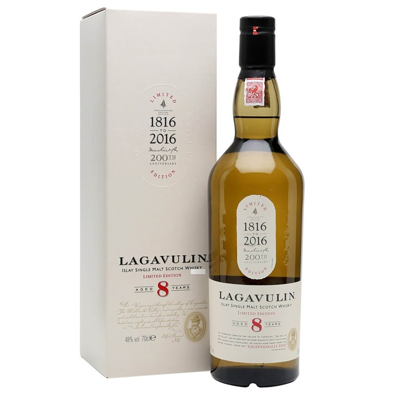 Whisky Single Malt Lagavulin 8 Anos 70Cl 48%