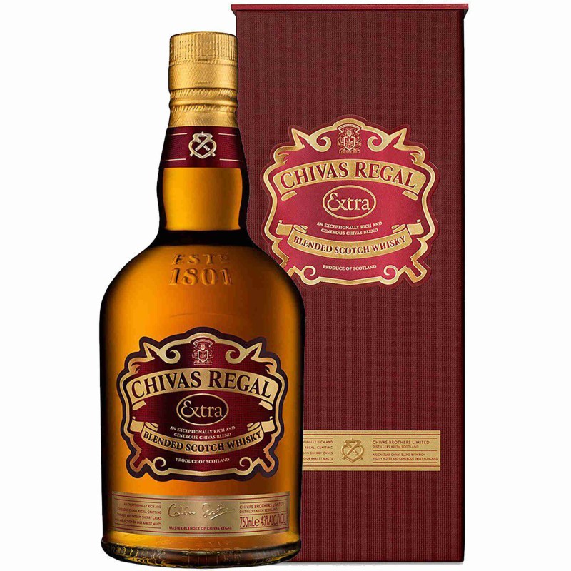 Whisky Blended Chivas Regal Extra 70Cl