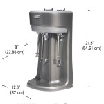 Triple Spindle Drink Mixer